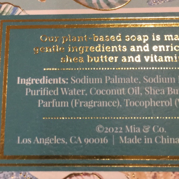 Mia & Co Scented Seaside Breeze Hand Soap Bar 10.58oz Vitamin E & Shea ButterNWT - Picture 8 of 10